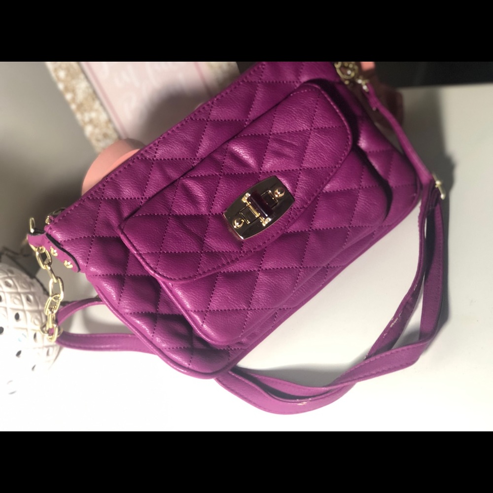 Purple purse